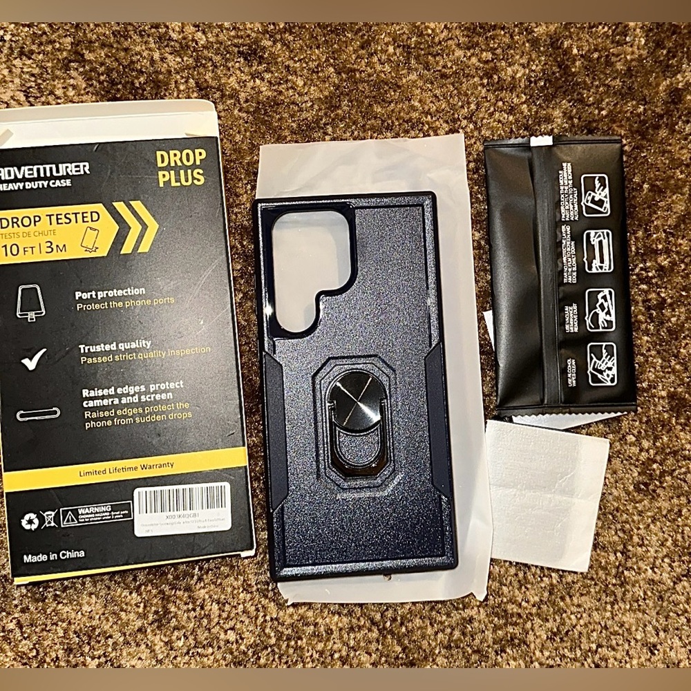 Navy blue S23 Ultra phone case bundle. NWT